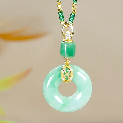 Collier Jade Vert