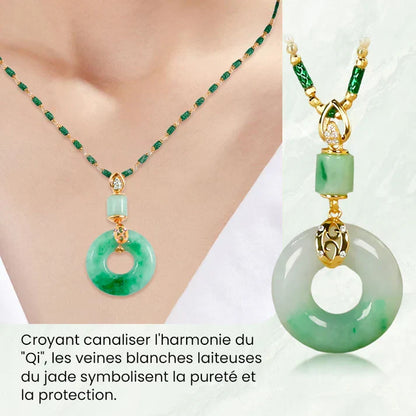 Collier Jade Vert