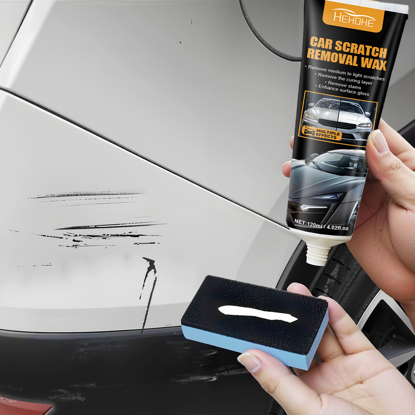 Pâte de réparation de rayures de peinture de voiture